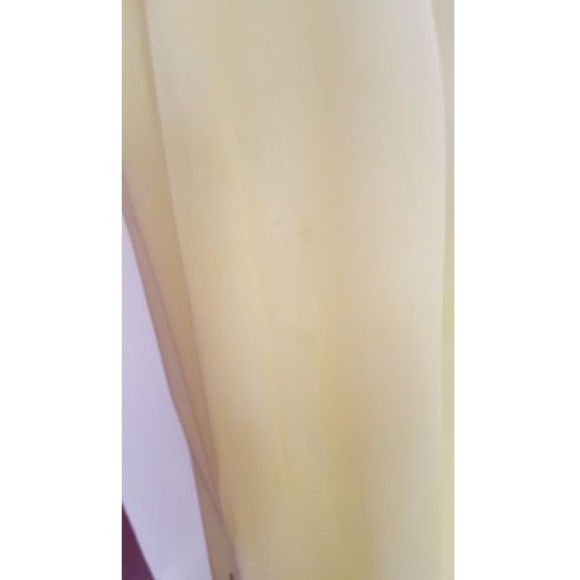 Soft Surroundings Button Down Tunic Shirt Yellow Size L New - Picture 5 of 8